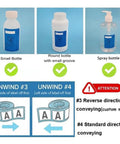 Killer Automatic Labeling Machine For Round Bottles Cans Jars Handles 10-220Mm Labels with examples of labeled small and round bottles.