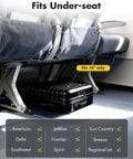 16 Inch Underseat Carry On Luggage Airline Approved Hard Shell Suitcase With TSA Lock And 360 Degree Spinner Wheels under airplane seat