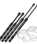 Chevrolet Trailblazer GMC Envoy Oldsmobile Bravada Saab 9 7X Isuzu Ascender Buick Rainier rear window glass and tailgate lift support gas struts set of 4 replacement