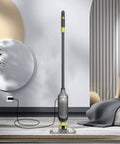 Shark VACMOP Charger Replacement For VM252 VM252C QM250 Pro Cordless Hard Floor Vacuum Mop charging in living room