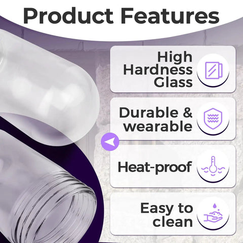Image showing features of 2 Pack Shatterproof Light Bulb Covers Vapor Tight Ceiling Fixture Shields compatible with 31900.