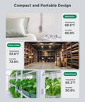 WiFi Hygrometer Thermometer Kit With Gateway And 3 Mini Sensors For Indoor Humidity And Temperature Monitoring No Fuss App Control Long Battery Life 2.4GHz WiFi High Precision Readings compact sensor in bedroom, wine cellar, greenhouse