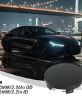 No Hassle Drop In Wheel Center Caps Tough Abs Hub Covers For Cars And Trucks 60Mm Outer 56Mm Inner Diameter heavy duty glossy black cap.