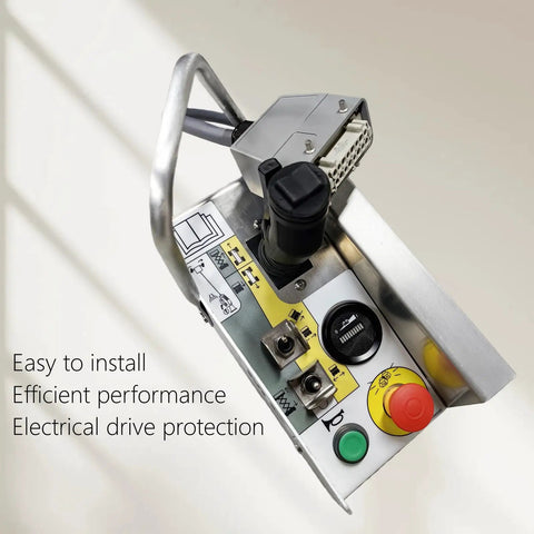 Top Shelf Heavy Duty Scissor Rig Motor Control Box With Standard Cable Waterproof Housing Compatible With SJIII3215 And SJIII4626 Units Field Tough And Built Like Iron For Any Jobsite