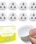 8 Pack Self Adhesive Caster Wheels With 360 Degree Swivel For Small Appliances And Furniture Moving No Drill Needed Heavy Duty Smooth Glide White Finish