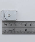 180 Degree Adjustable Pivot Joint Set for 2020 Aluminum Extrusion Profiles, Dope Flexible Zinc Alloy Connectors With Handles, 4 Pack Aluminum Extrusion Accessories in Silver Tone, silver pivot joint with ruler