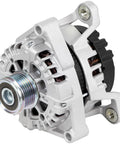 12V 130 Amp Car Alternator For Cruze Eco LT LTZ 2012 2013 2014 2015 2016 1.4L CW Rotation With 5 Groove Clutch Pulley Replaces 13581891 13588290