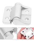 Torque Hinge For Kitchen Cabinet Doors By Outanaya, Concealed Hinge With Adjustable Stop And Smooth Metal Closing, Zinc Alloy
