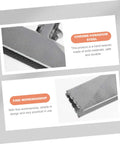 Chrome-vanadium steel Metal Bending Pliers 150mm Flat Plate Jaw HVAC Hand Seamers Sheet Metal Bender with joystick lock