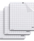 Nicapa StandardGrip cutting mats for Silhouette Cameo, 12x12 inch, 3-pack with white grid