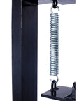 6 Ton Hydraulic Shop Press Heavy Duty H Frame Garage Press With No Sweat Setup and visible spiral spring component.