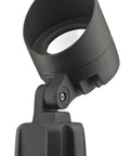 Ultra Bright LED Bullet Flood Light 5000K Outdoor Exterior 10.5W 839 Lumen Black Bronze Finish, side view