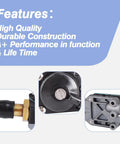Outboard Fuel Pump Replacement For 25 To 140 HP Marine Motors, Durable Marine Grade Build, Close-up Detail