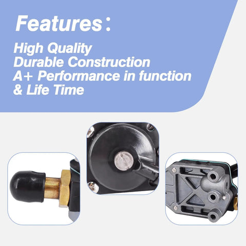 Outboard Fuel Pump Replacement For 25 To 140 HP Marine Motors, Durable Marine Grade Build, Close-up Detail