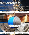 Workhorse Welding Turning Rolls With Linkage Roller 110V Electric Pipe And Tank Positioner Adjustable Diameter From 2 To 59 Inches PU Wheel Support 4400 LB Load Capacity Pro Grade Fabrication Equipment for plasma cutting and flange welding