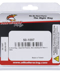 Heavy Duty Front End Rebuild Kit With Bushings and Bearings For Polaris Ranger RZR UTV 400 500 900 Years 2005 To 2016 package front view in clear plastic