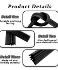 Top Shelf Hella Durable 4 Pack Frameless Windshield Wiper Blade Refills Easy Install showcasing eco-friendly materials and durability.