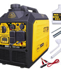 4000 Watt Portable Inverter Generator With 149cc 4 Stroke OHV Engine Ultra Quiet Gas Power For Home Or RV 60Hz Recoil Start