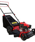 EasyDrive 21-Inch Self Propelled Gas Lawn Mower With 170cc 4-Stroke OHV Engine, Rear Wheel Drive, Steel Deck, Side Discharge