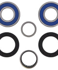 Wheel Bearing Seal Kit 25-1476 For Yamaha with triple lip seals, double lip TC, stainless garter springs, ABEC 3 bearings