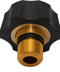 Water Inlet Fitting For Pressure Washer Pumps Heavy Duty Replacement Part with brass male thread and rubber O-ring seal