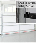 Snap in infrared safety sensor for Check Out This Awesome Super Quiet Half Horsepower Garage Door Opener That Runs Smooth