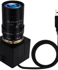 USB Camera 5MP Webcam With 5-50mm Telephoto Manual Focus Lens And 10X Optical Zoom Perfect For Close Up And Distant Shots