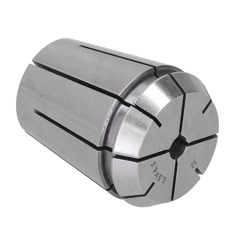 Heavy Duty Hss Tap Collet With Slick Fast Change Design Perfect For Cnc Engraving Tasks Offering Top Tier Grip And Killer Durability On Every Professional Project, showing a close-up view of the collet's precision slits.