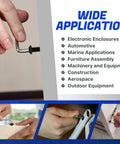Wide application uses of Heavy Duty Button Head Socket Cap Screws 5/16 24 X 1/2 Inch; shown in various settings.