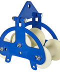 Heavy Duty Nylon Cable Puller Sheave Built Tough For Heavy Haul with durable nylon rollers for construction tasks.