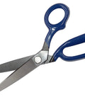 Nonstick 11 Inch Bent Trimmers With Cushion Grip Handle Industrial Release Coating Heavy Duty Carbon Steel Shears on white background