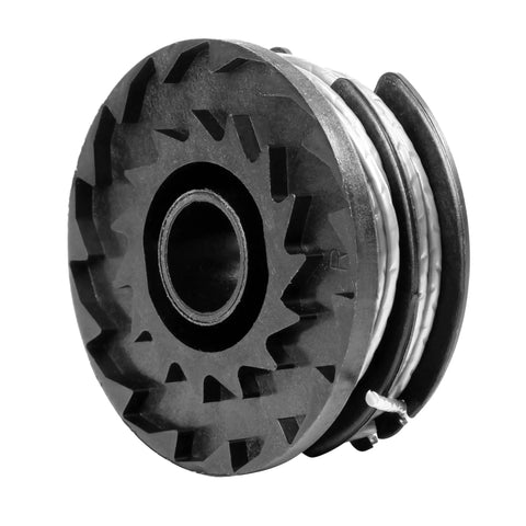 Side view of 0.065 Inch Dual Line Trimmer Spool Replacement String from 3 Pack, for popular lawn trimmers, fits 2101602 series.