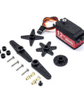 Readytosky waterproof 12kg servo with metal gears, mounting arms and screws