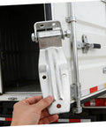 Tough As Nails Heavy Duty Replacement Door Hinge For Trucks And Trailers Cold Resistant Rust Proof Metal knockout in hand.