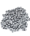 100 piece M4 helicoil inserts made from stainless steel 304 for fixing stripped threads in aluminum and soft metals.