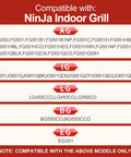 Compatibility chart for Replacement Meat Probe For Indoor Grills Compatible With FG550 FG551 IG651 LG450CCO BG550 EG351
