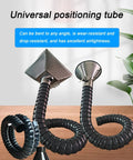 Heavy Duty 360 Degree Articulated Dust Collection Arm And Hood, Flexible Fume Extractor Hose For Welding Smoke, Universal positioning tube with adjustable angles.
