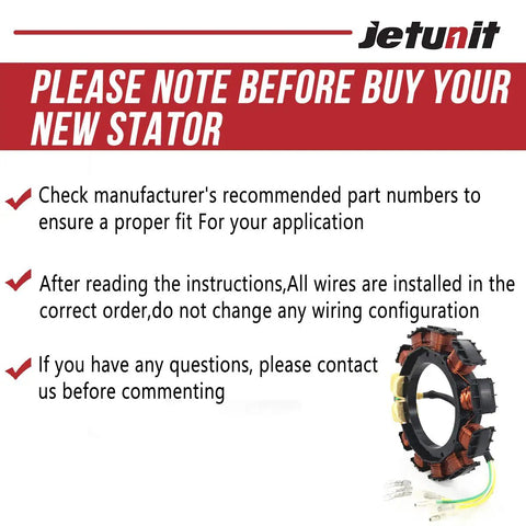 Heavy Duty Stator For Mercury Mariner Outboards 30 To 90 Hp 2 Stroke 2 3 Cylinder 1995 2005 Drop In Swap Delivers Zero Hassle Starts And Kicks Butt Off Shore All Season