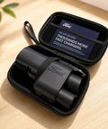 Tesla NACS To CCS1 Adapter Storage Case Eva Nylon Protective Gear Bag With Sturdy Handle keeps charging adapters secure in compact case.