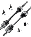 4WD 6Pc Front CV Axle Kit For Chevy Trailblazer GMC Envoy Buick Rainier Saab 9 7X Isuzu Ascender Oldsmobile Bravada with ball joints