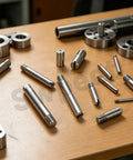 Pro Grade 48 Pcs M4 Dowel Pin Kit With Slotted Pins In 6 Sizes M4x6/10/16/20/25/30mm, 304 Stainless Steel on table