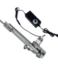 DC 24V DIY Reciprocating Linear Actuator With Adjustable Telescopic Stroke And Speed Controller, 3-15cm Travel, 5-25 Kg Thrust