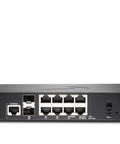 Next Gen Network Security Firewall Appliance back view with eight Ethernet jacks and antennas for modern businesses.
