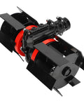 Heavy Duty Universal Disc Harrow For Grass Mowers And Tillers With 9 Teeth Weeding Wheel, round aluminum iron plow tool.
