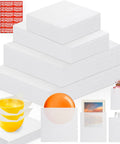 Move Day Must Have Moving Dish Packing Supplies Kit with 540 Foam Pouches and Sheets in four sizes, 250 Fragile Stickers