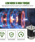 ZYT83-10S Brushed Lathe Motor 120W 110V 2500RPM M10 Shaft Spindle For Metal Lathe Machine Replacement Part Accessories