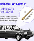 Top Shelf Replacement Steering Wheel Horn Button Contact Plate Plunger Pin Kit For Toyota Corolla 4Runner Pickup 8431220011 components displayed.