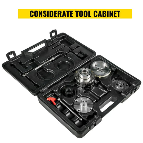 One Inch By Eight TPI Thread Wood Lathe Chuck Set Self Centering Four Inch Four Jaw Chuck in open case with accessories