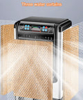 Three water curtains of Straight Up Beast 4200 CFM Evaporative Cooler Keeping You Chill With Its 13.2 Gallon Tank.