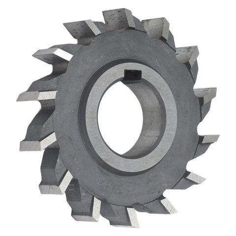Straight Tooth Involute Gear Cutter For Milling Machine High Speed Steel Disk Shaped Angle Gear Mill Cutter With Large Cutout And Smooth Edges